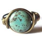 Boho Turquoise Ring Custom..